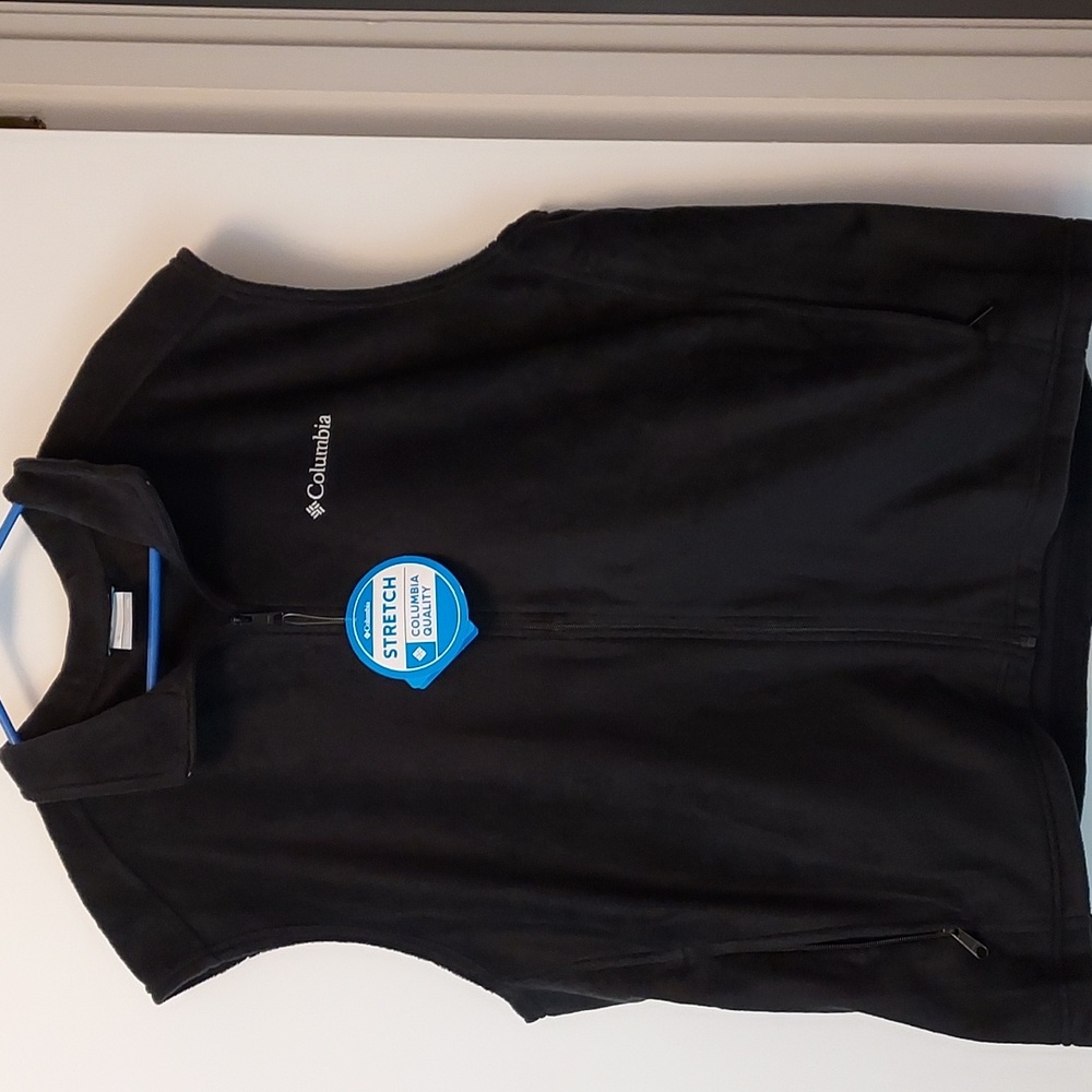 NWT Men's Columbia Full-Zip Fleece Vest Size 2XL